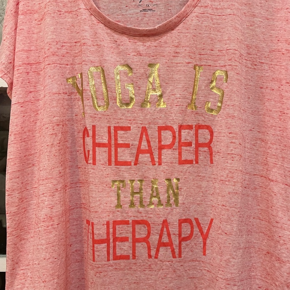 Yoga Text Tee